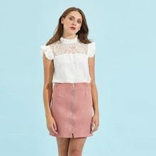Shein Zipper Up Front Skirt