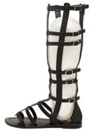 Shein Caged Buckle Straps High Knee Gladiator Sandals