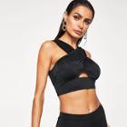 Shein Crisscross Cut Out Crop Top