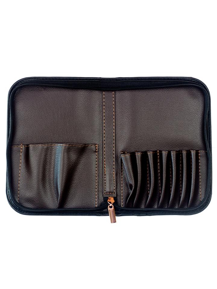 Shein Faux Leather Makeup Bag