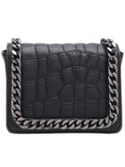 Shein Black Chain Pu Shoulder Bag