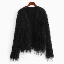 Shein Faux Fur Cardigan