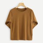 Shein Split Cocoon T-shirt