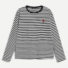Shein Men Striped Tunic Tee