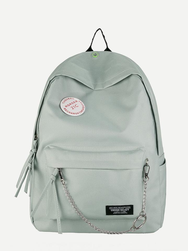 Shein Chain Detail Backpacks Bag
