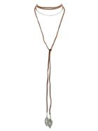 Shein Brown Best Seller Multilayers Suede Long Chain Choker Necklace