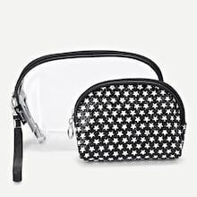 Shein Star Pattern Makeup Bag 2pcs