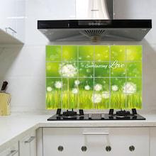 Shein Oil Proof Dandelion Pattern Wall Sticker