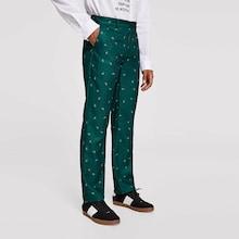 Shein Men Insect Print Slant Pocket Pants