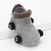 Shein Baby Car Shaped Fuzzy Socks
