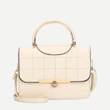 Shein Seam Detail Pebble Grab Bag