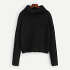 Shein Turtleneck Fluffy Jumper