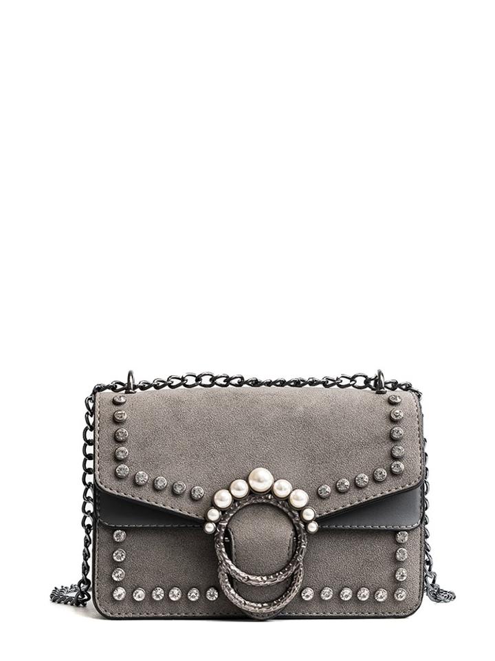 Shein Faux Pearl Decor Chain Bag