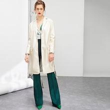 Shein Self Belted Pu Blazer