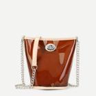 Shein Pvc Chain Bag With Inner Pouch