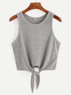 Shein Tie Casual Tank Top