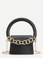 Shein Pu Chain Bag With Handle