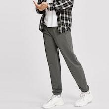 Shein Men Elastic Waist Slant Pocket Pants