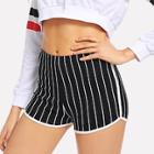 Shein Striped Skinny Shorts