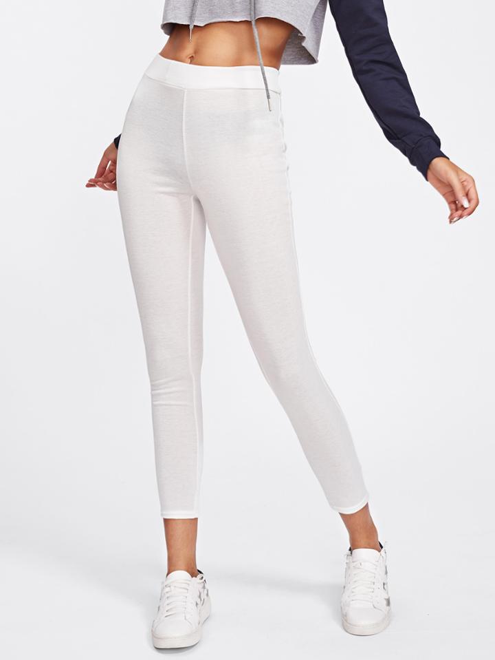 Shein Classic Elasticized Waistband Leggings