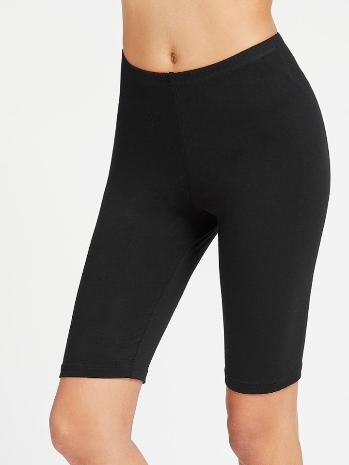 Shein Elastic Waist Short Leggings