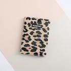Shein Leopard Pattern Pu Card Wallet