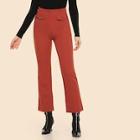 Shein 70s Wide Waistband Solid Pants