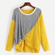 Shein Colorblock Twist Detail Jumper