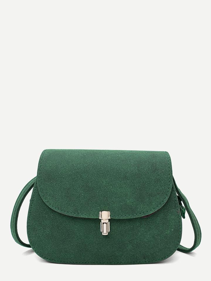Shein Metal Detail Saddle Bag