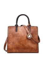 Shein Distressed Tote Bag With Metal Charm