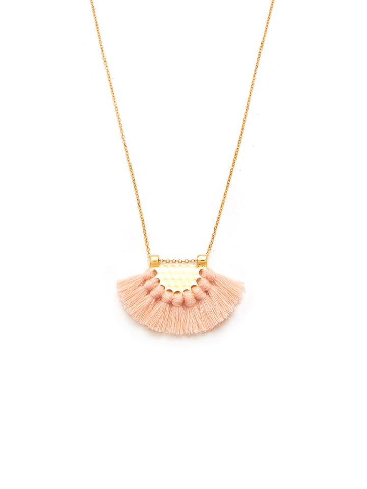 Shein Mini Tassel Pendant Chain Necklace