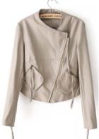 Rosewe Exclusive Long Sleeve Zipper Closure Jacket For Woman