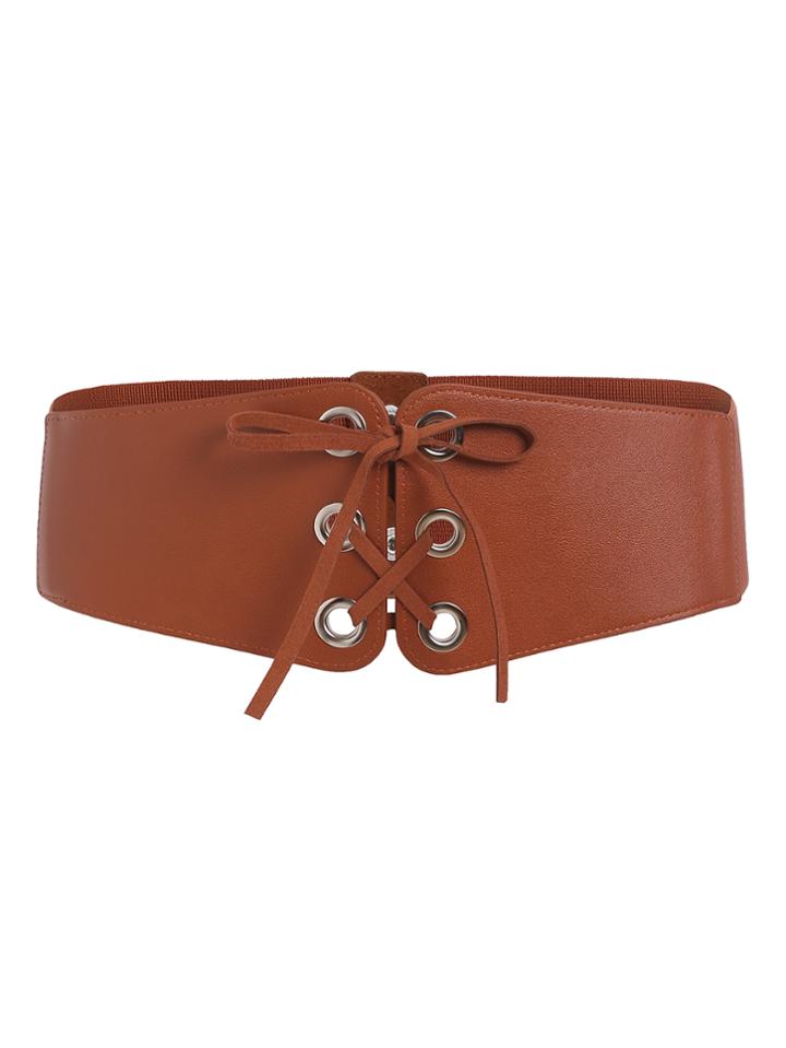 Shein Lace Up Elastic Belt