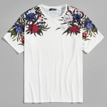 Shein Men Floral Print Short Sleeve Tee