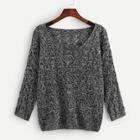 Shein Space Dye Sweater