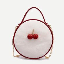 Shein Fruit Decor Round Shaped Chain Bag