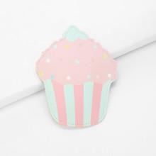 Shein Cup Cake Print Coin Purse