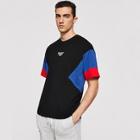 Shein Men Color Block Lettering Tee