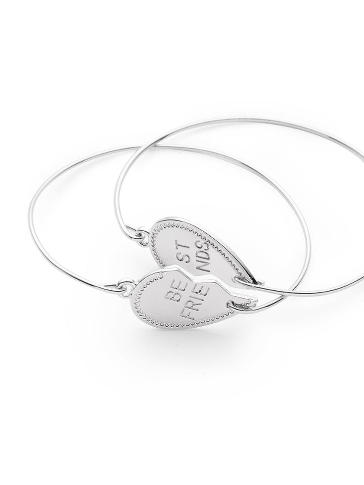 Shein Heart Shaped Friendship Bracelet Set