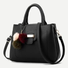 Shein Pom Pom Detail Crossbody Bag