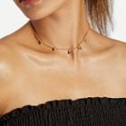 Shein Charm Detail Choker Necklace