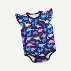 Shein Toddler Girls Dinosaur Print Jumpsuit