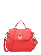 Shein Twist Lock Zipper Side Crossbody Bag