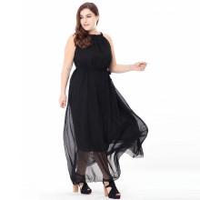 Shein Plus Knot Waist Mesh Overlay Dress