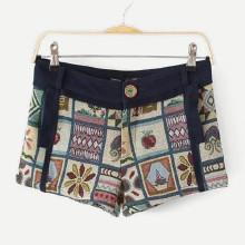 Shein Geo Pattern Shorts