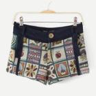 Shein Geo Pattern Shorts