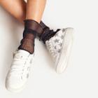 Shein Sparkle Slouch Ankle Socks