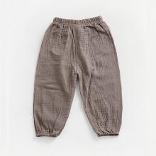 Shein Boys Elastic Waist Solid Pants