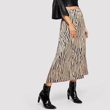 Shein Animal Print Skirt