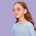 Shein Girls Double Frame Flat Lens Sunglasses